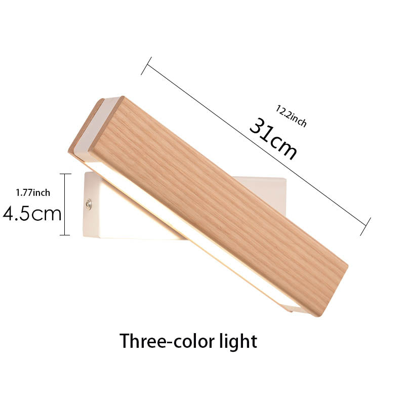 Wooden Wall Lamp