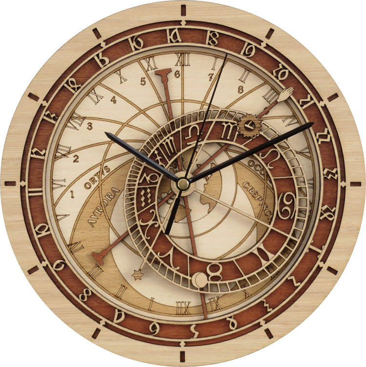 Wooden Astronomical Clock