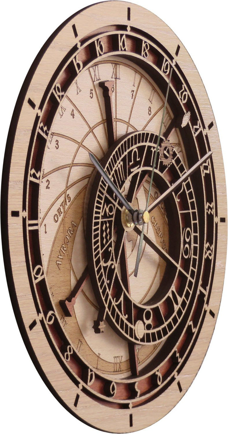 Wooden Astronomical Clock