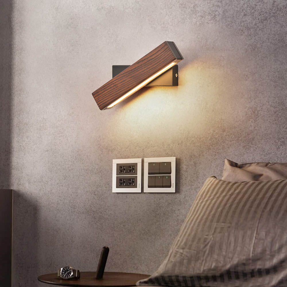 Wooden Wall Lamp