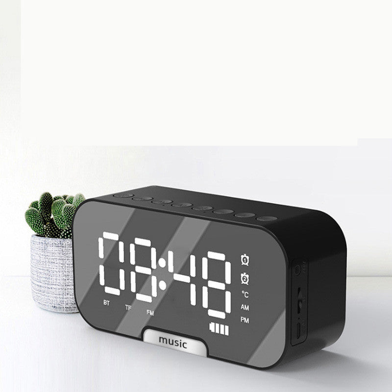 Portable Mirror Alarm Clock
