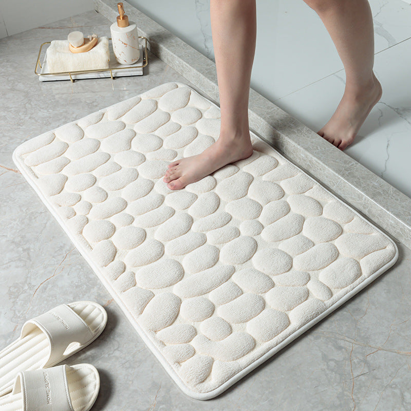 Pebble Embossed Bath Mat