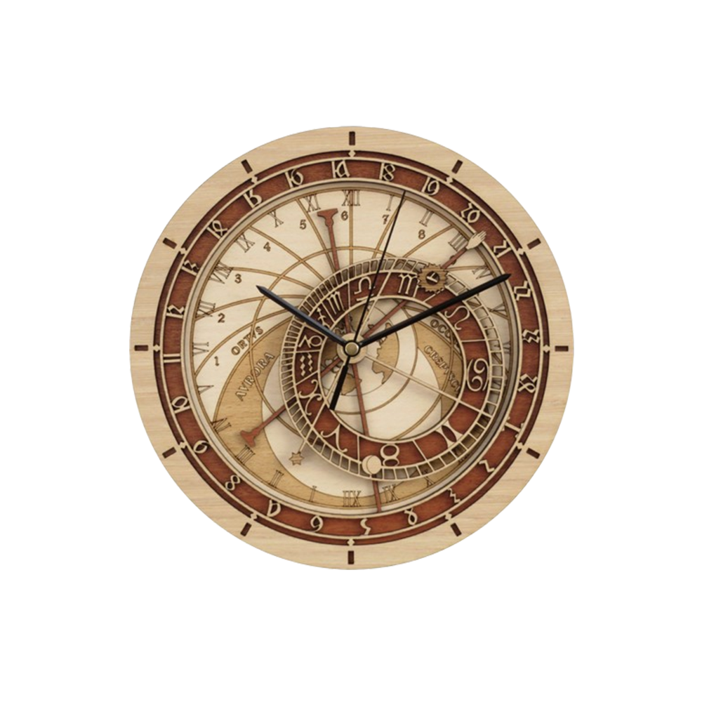 Wooden Astronomical Clock