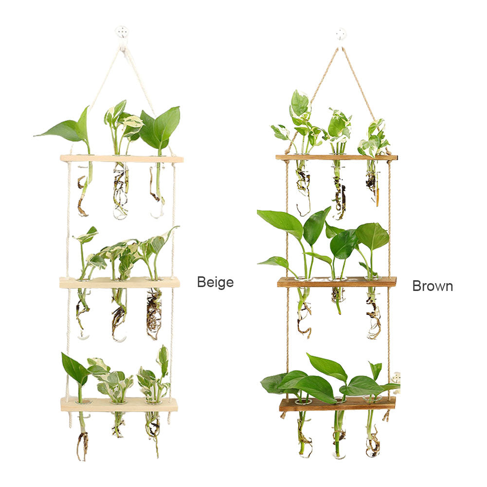 Wall-Mounted Test Tube Vase